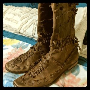 Free People Leather Boots